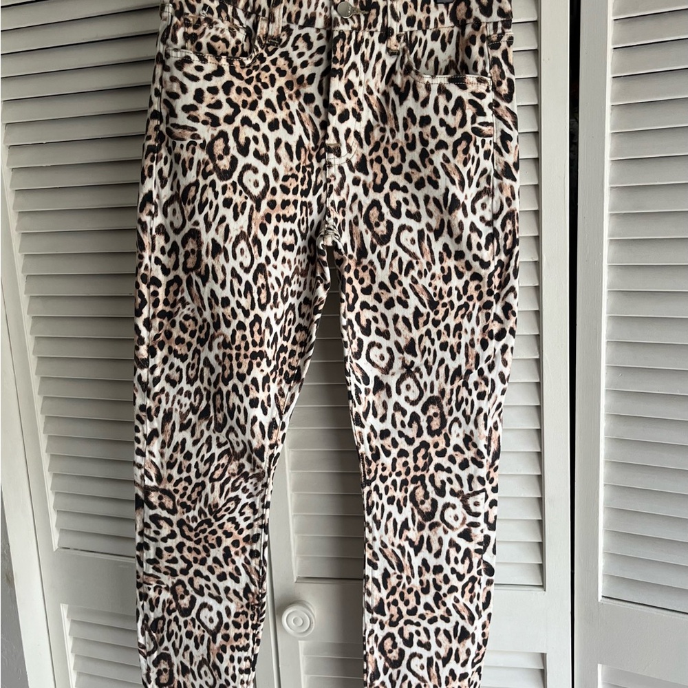 Leopard Print Jeans by Jen 7